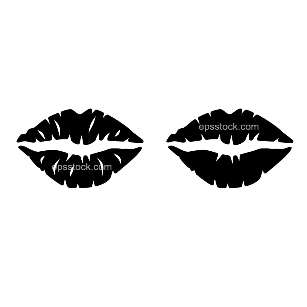 Lips Kisses symbol