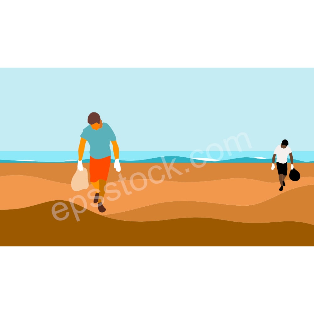 beach cleanup heroes