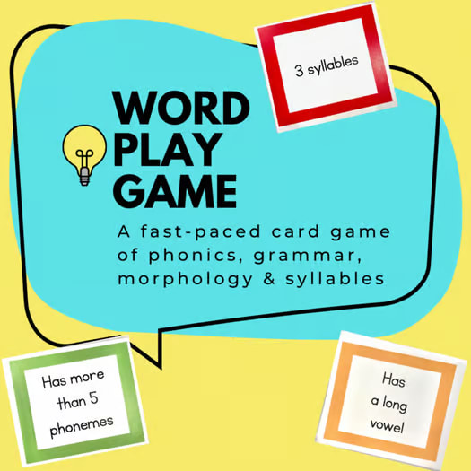 Orton Gillingham Reading Game - Fun Phonics Practice