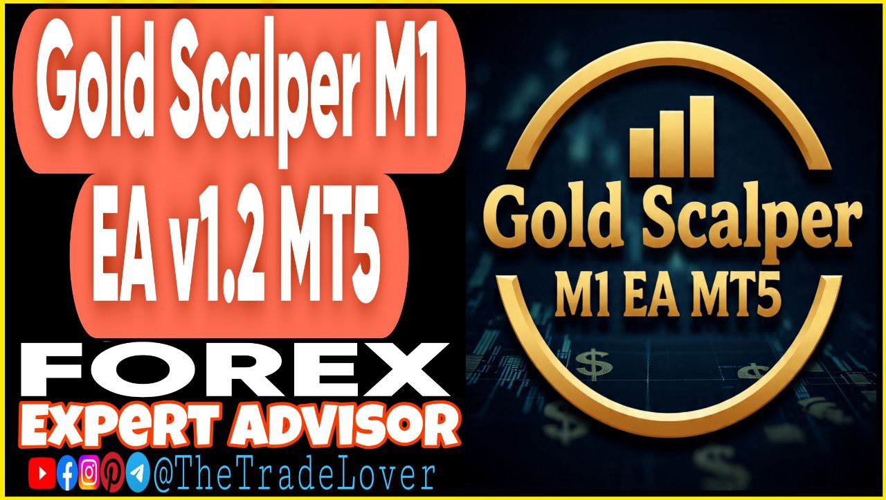 Gold Scalper M1 EA v1.2 MT5 Presets (Works on Build 5264 ) | Forex Robot | MT5 Expert Advisor