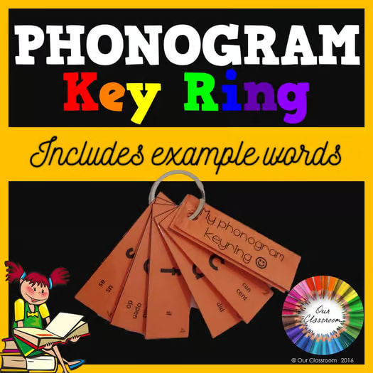 Spalding Phonogram Key Ring
