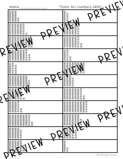 Place Value Math Mystery Pictures – Spring Edition