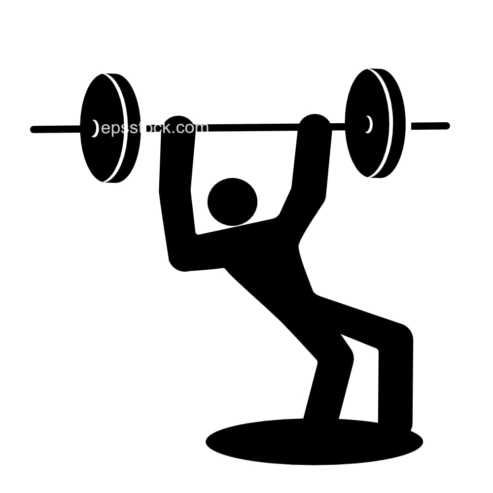 Bench press symbol
