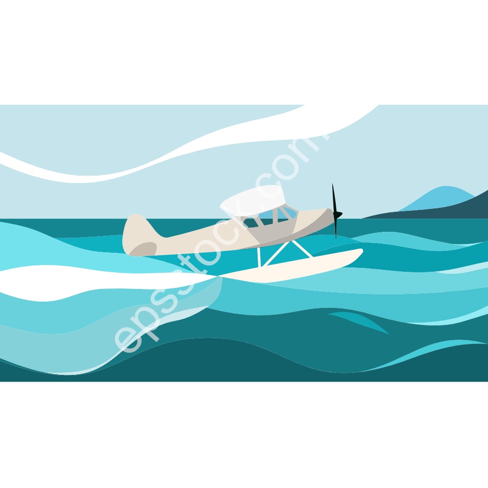 Floatplane  illustration