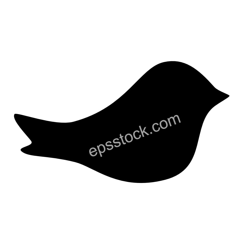 cute Bird shape
