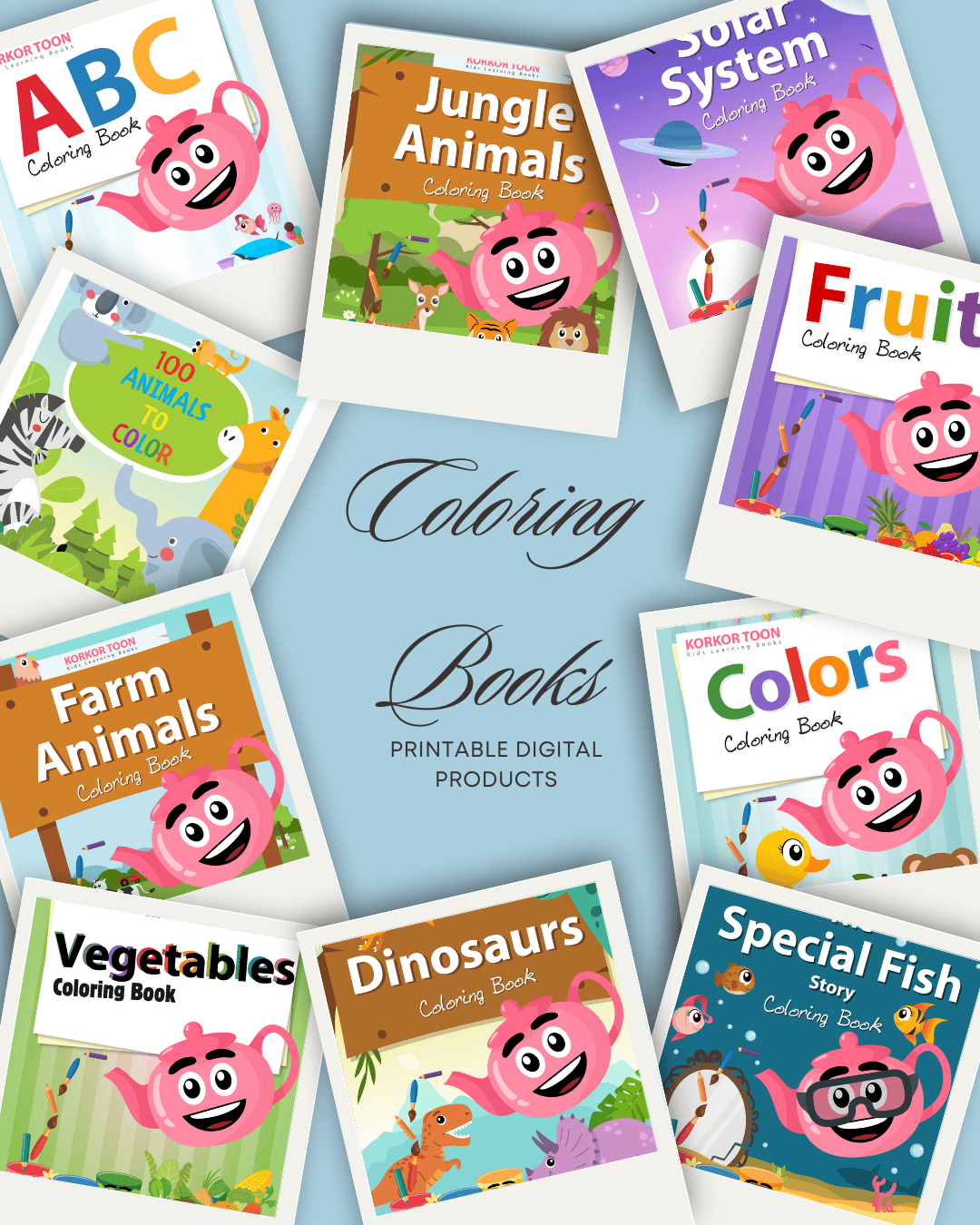 Educational coloring books - Payhip