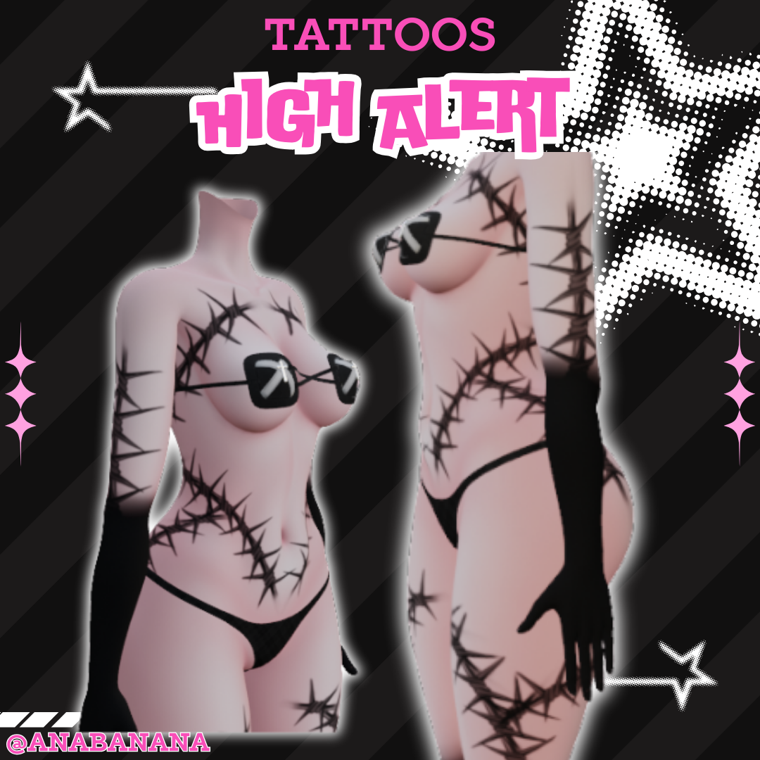 🚨 High Alert Tatts | Vrbase Egirl