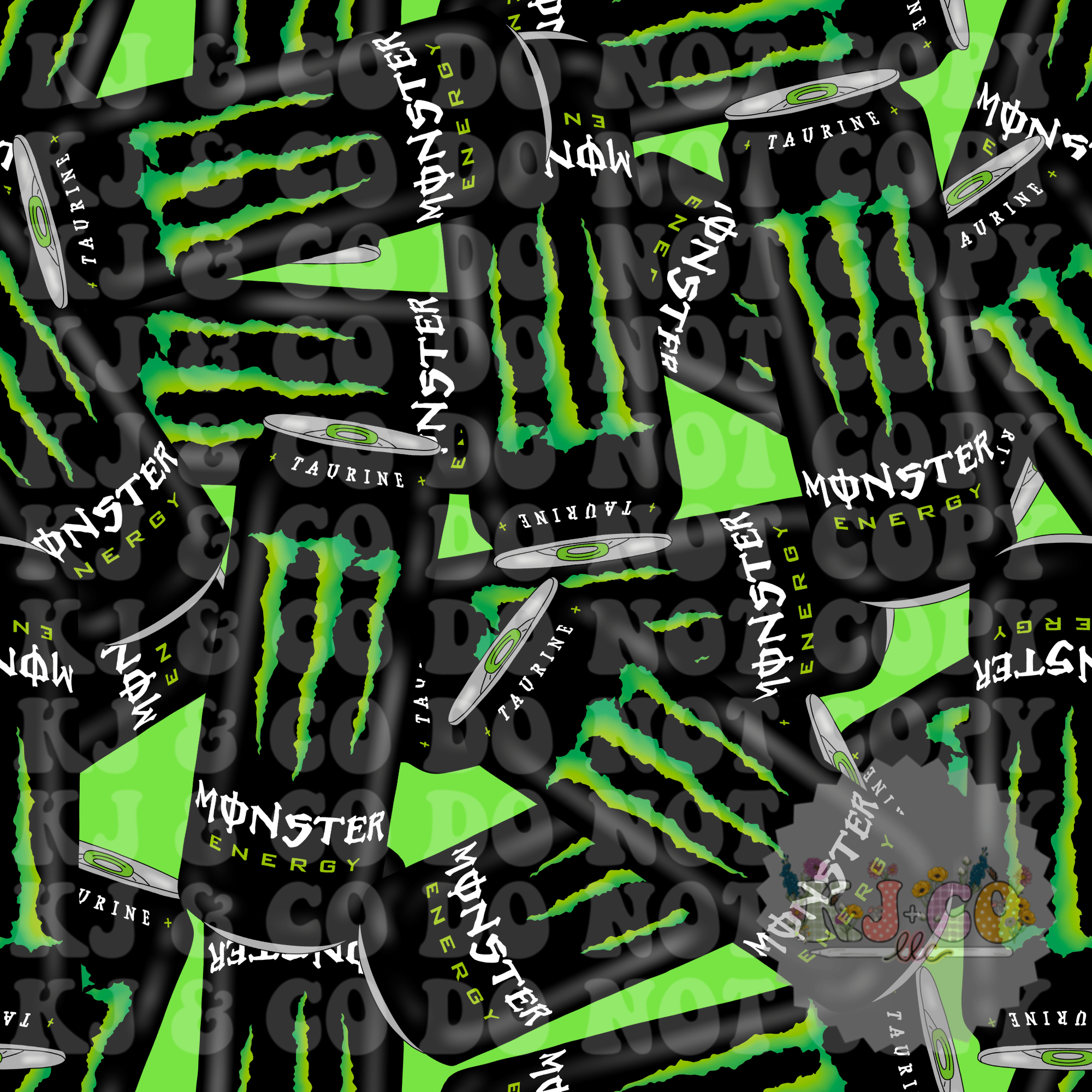 Monster Energy Graphics Pattern Monster Energy Seamless File - Payhip