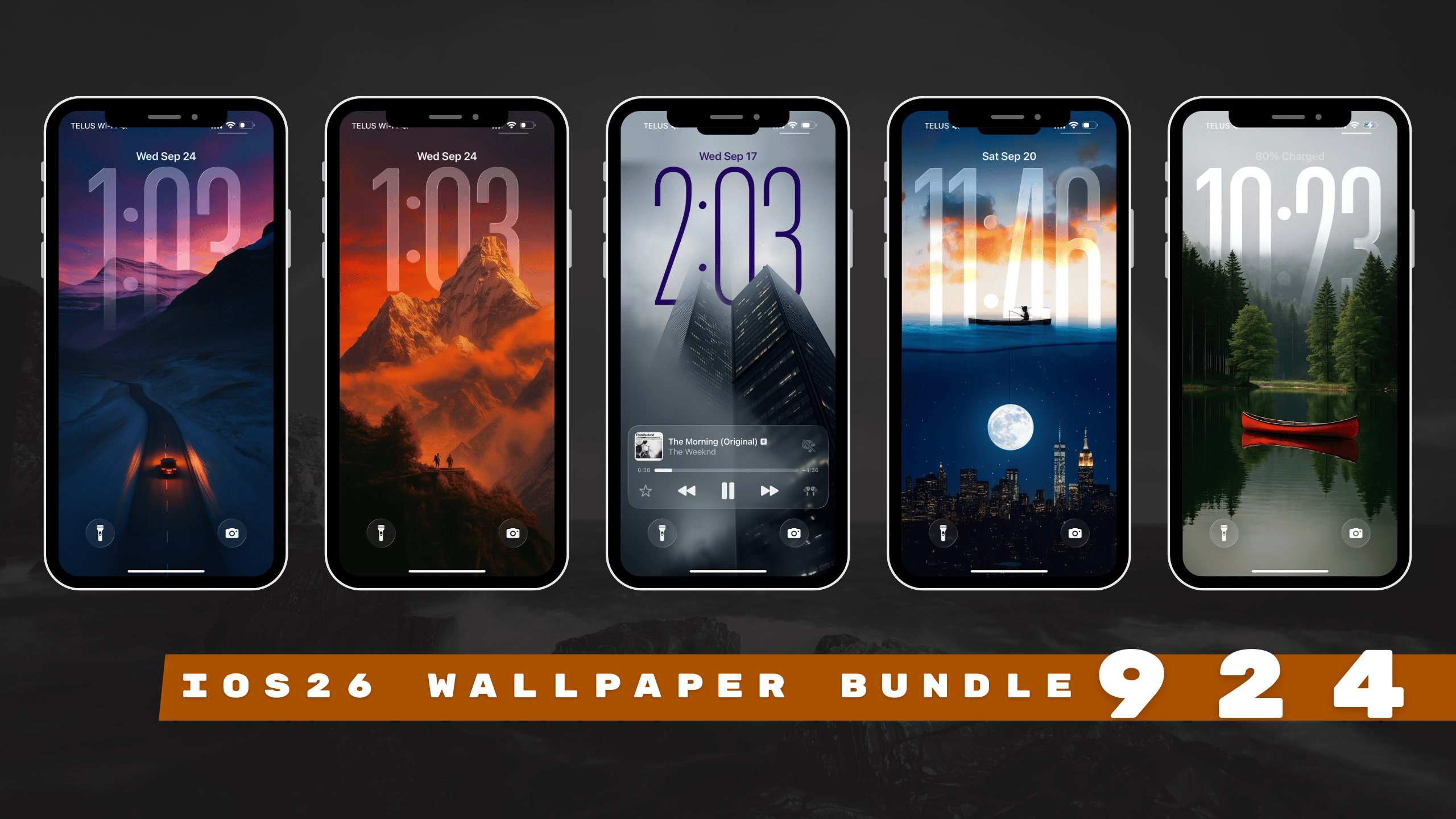 iOS26 Liquid Glass Wallpaper Pack 924 - Payhip