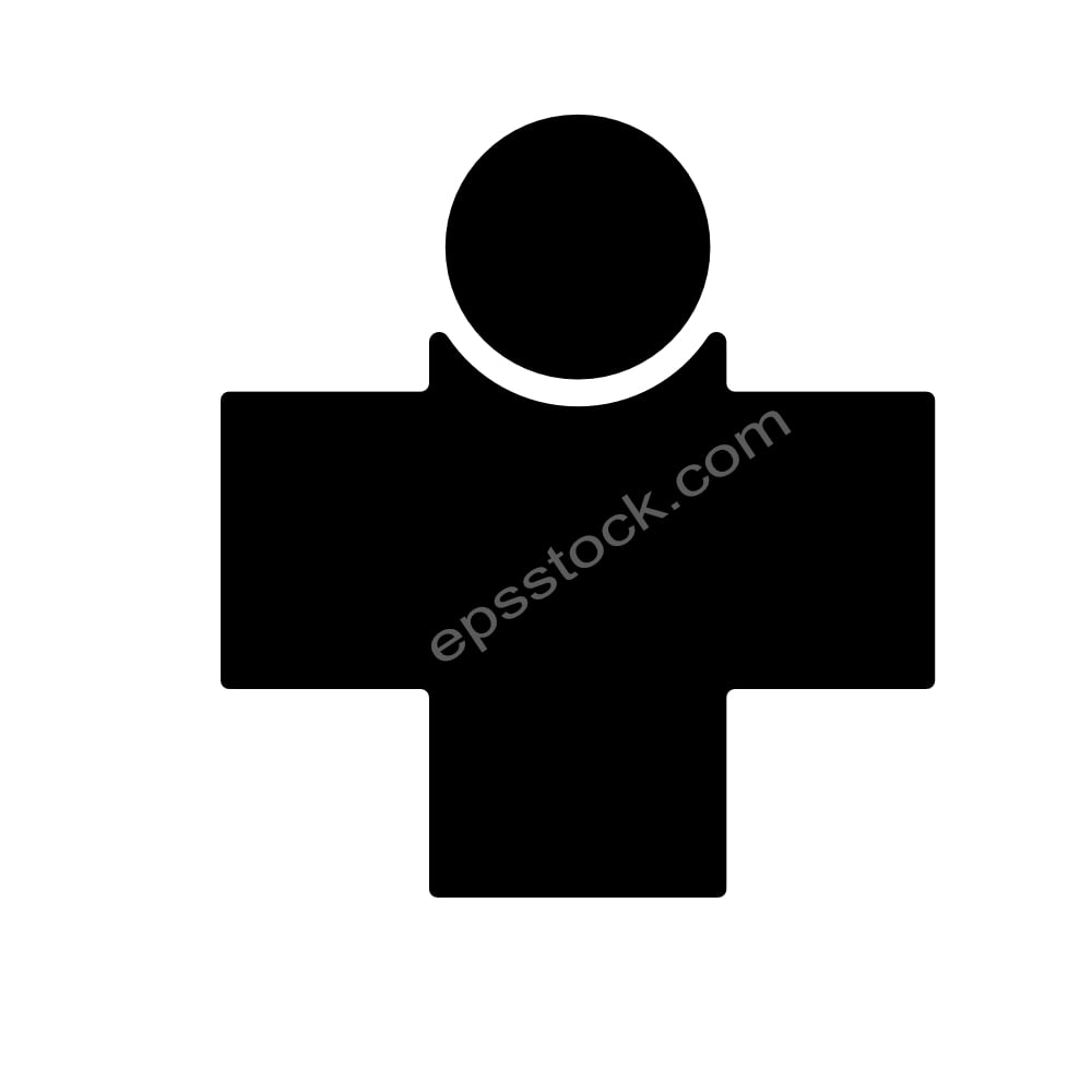 letter I in medical shape