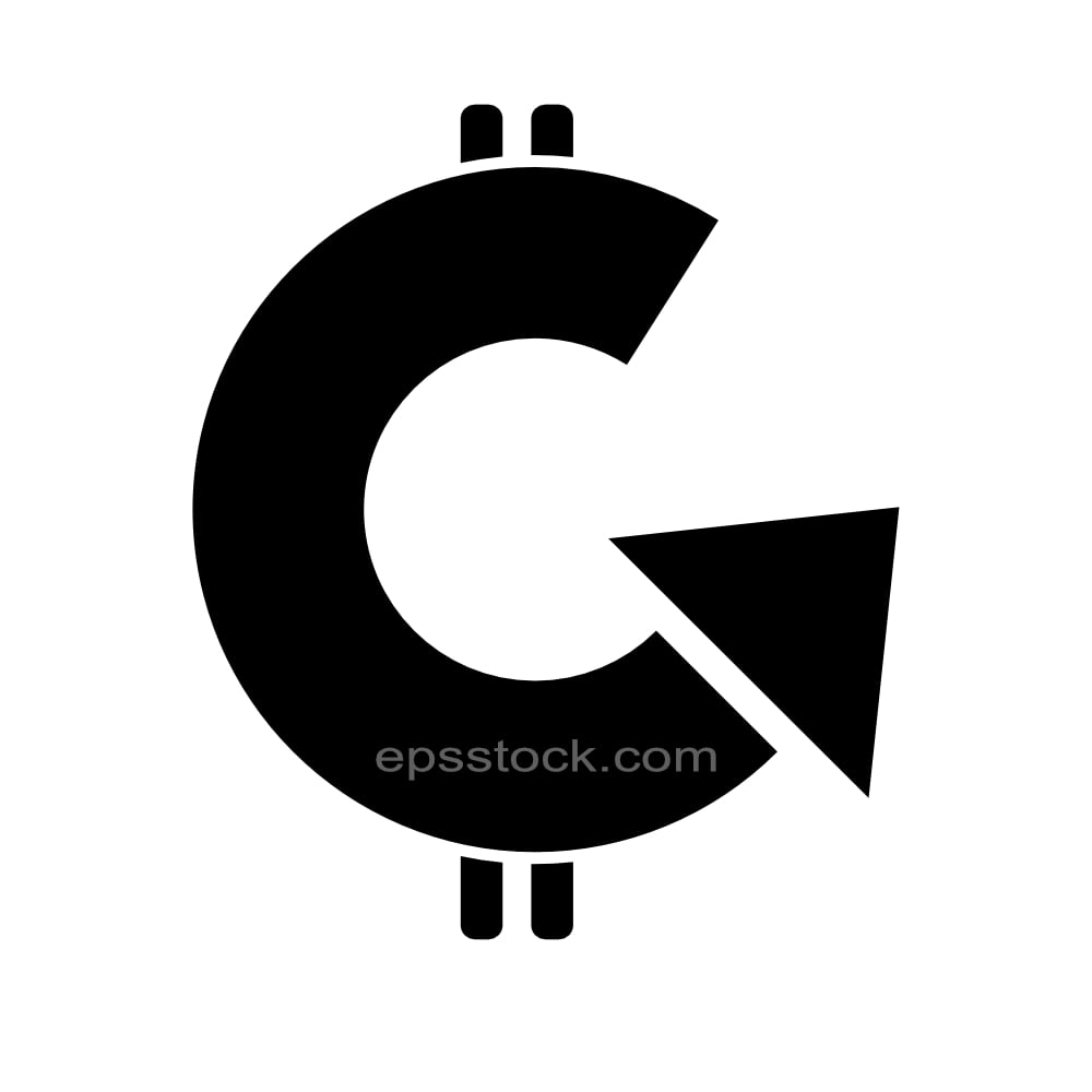 letter C in financial shape