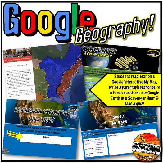 United States Map US Physical Geography Map North America Map Activities