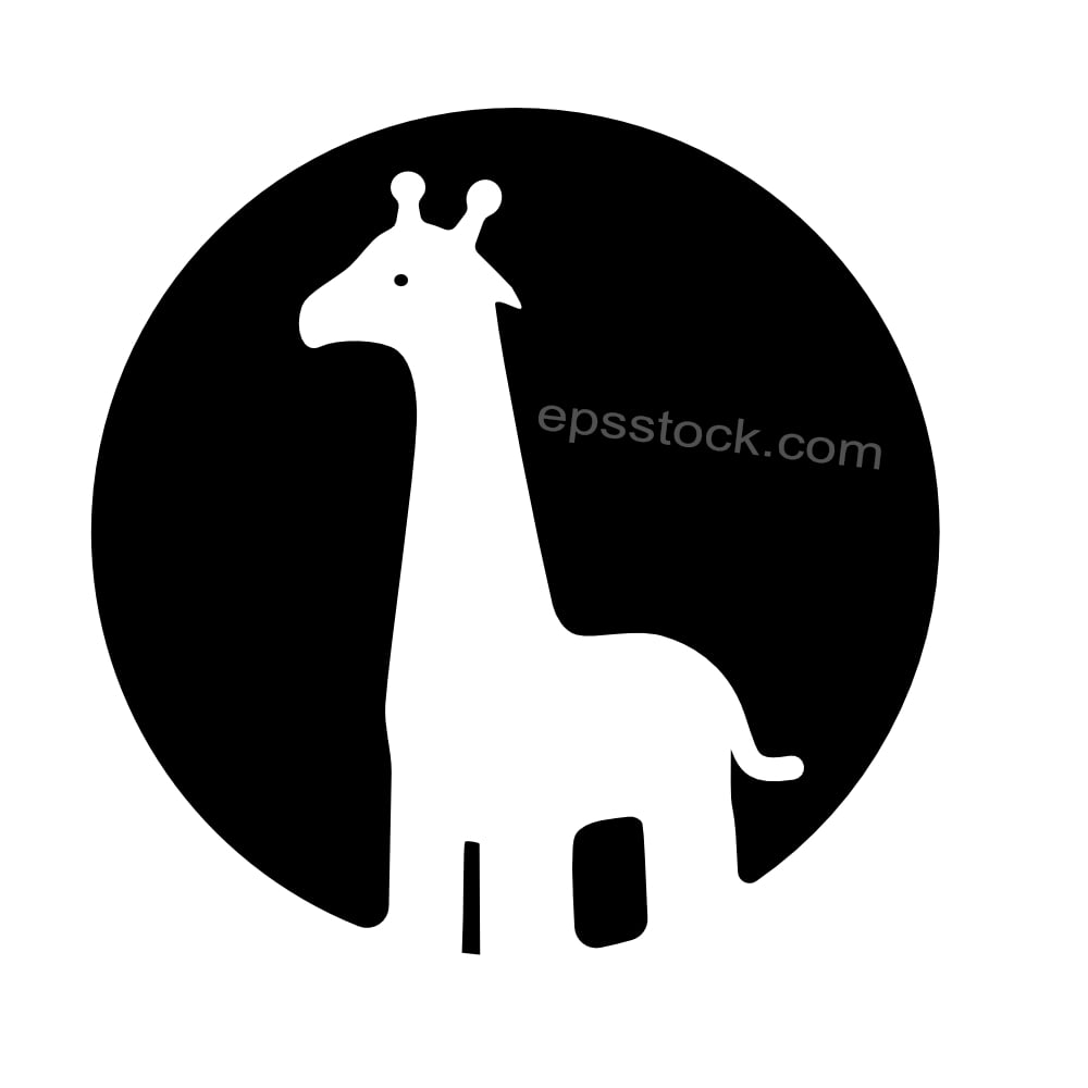Plush giraffe