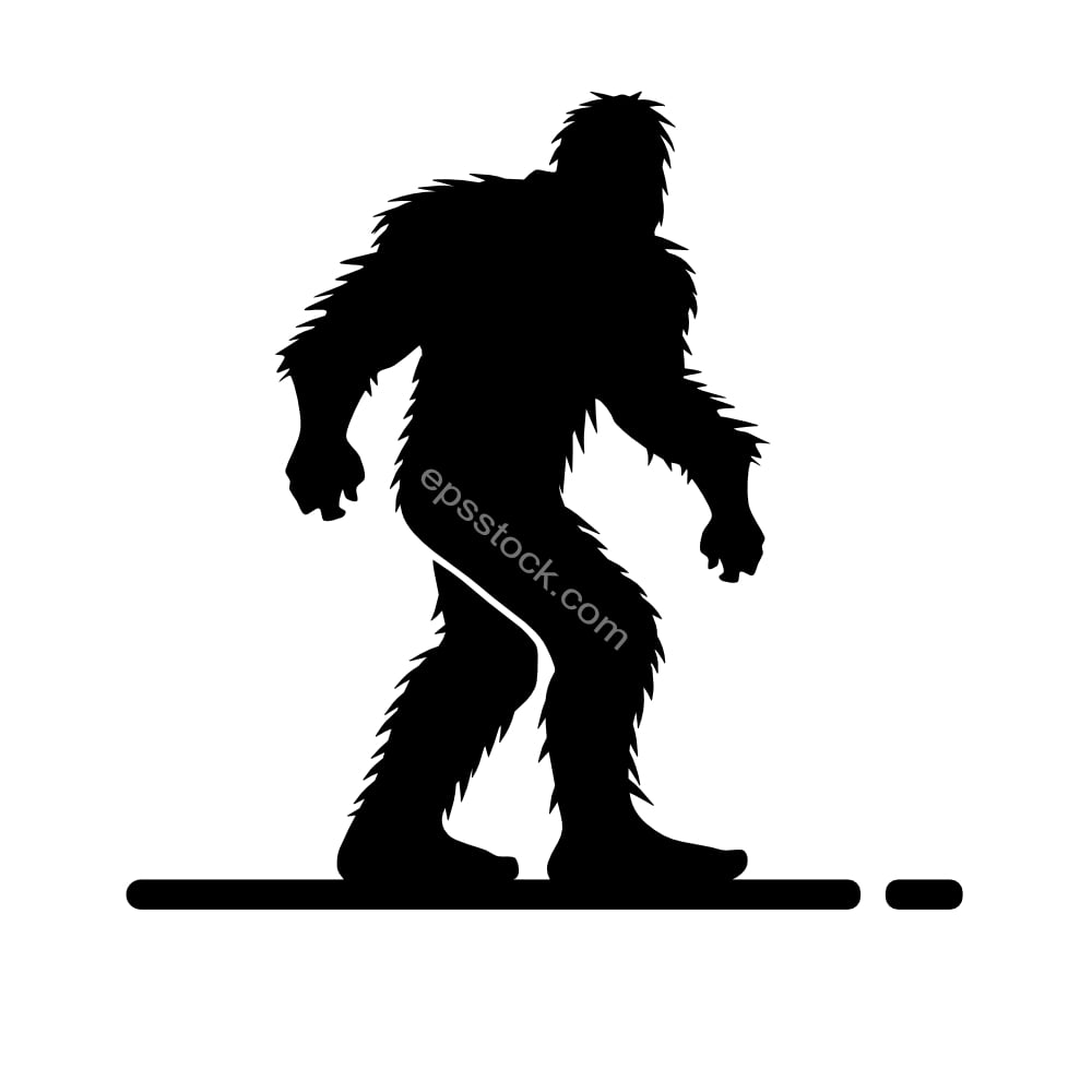 Bigfoot symbol
