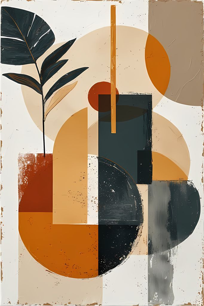 This bundle features 30 unique pieces that blend soft, earthy tones with geometric shapes, creating a harmonious balance between organic elements and contemporary design. Each artwork is a perfect fusion of nature-inspired landscapes, stylized foliage, an