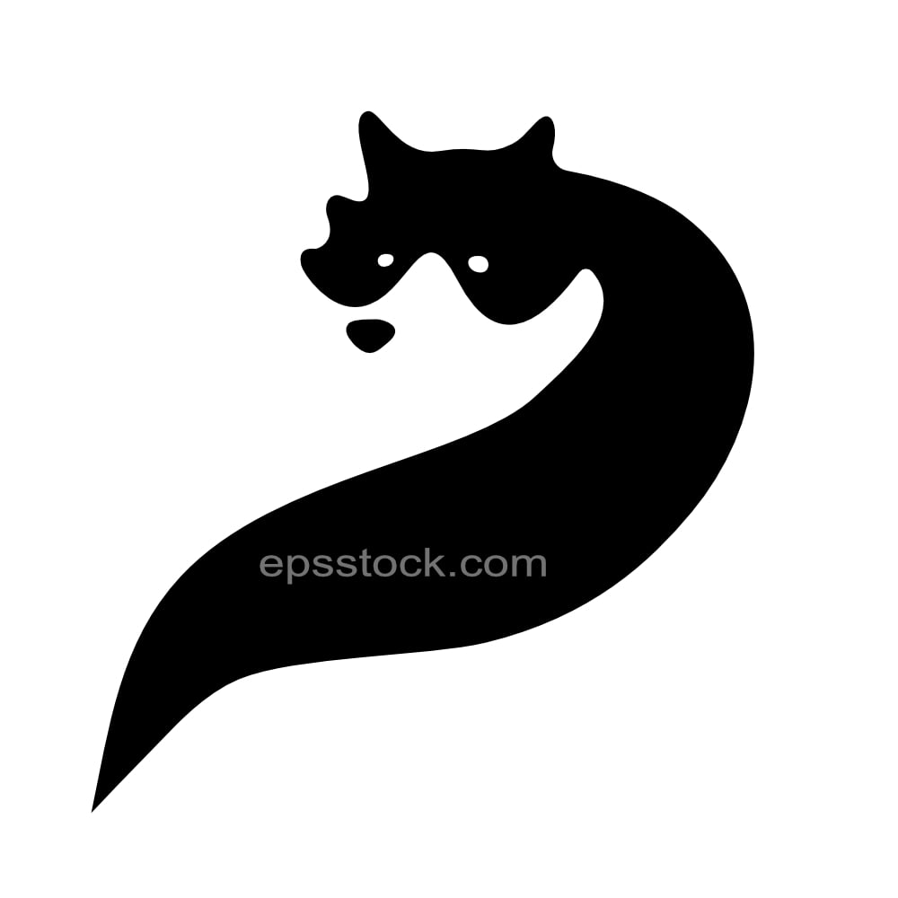 Cute Fox symbol