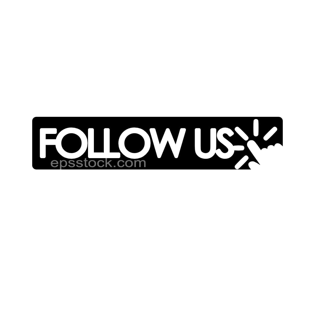 Follow us symbol