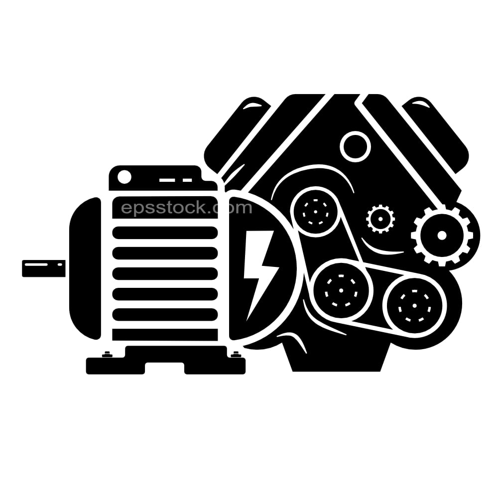 Hybrid Engine symbol