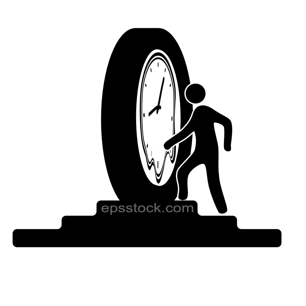 time machine symbol