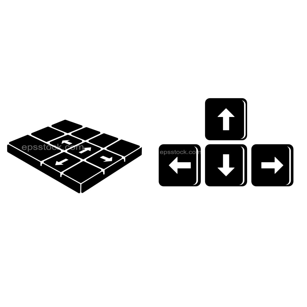 Keyboard arrows