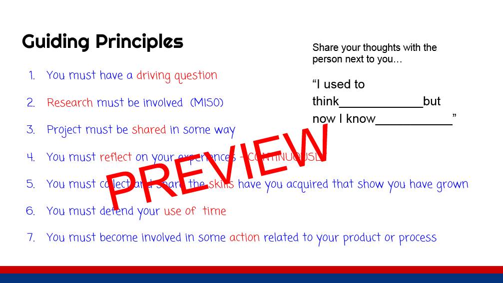 Passion Project - Genius Hour - Middle School Teaching Unit