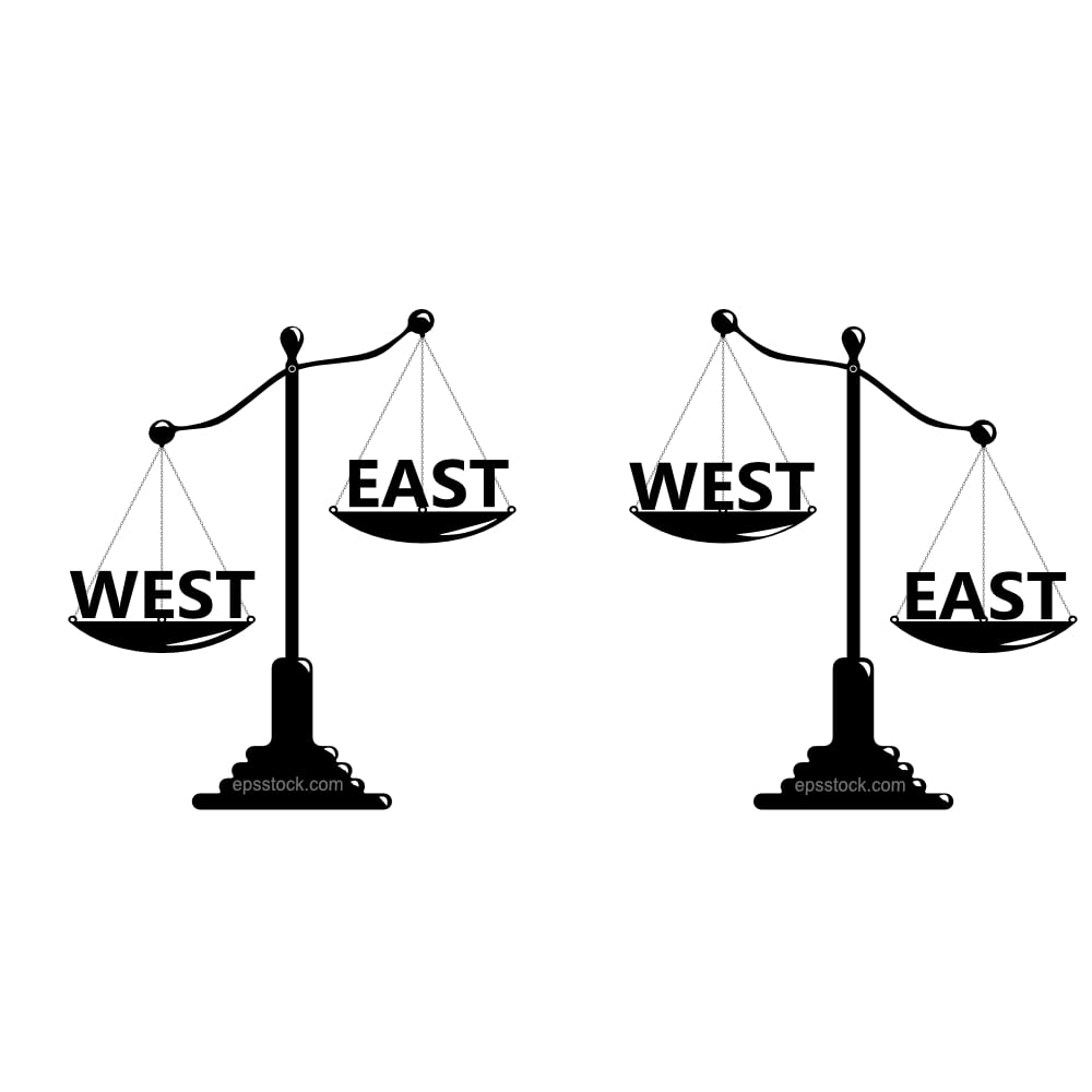 west vs east