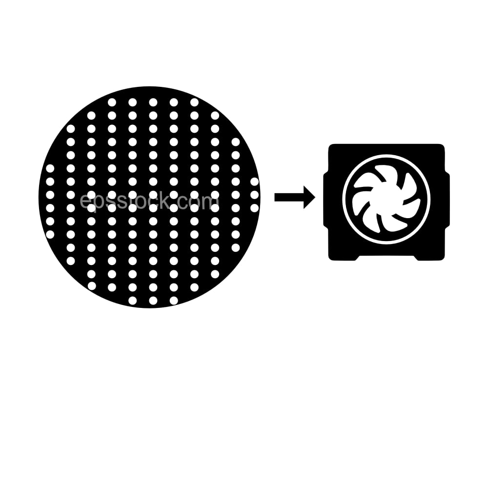 Silicon Wafer symbol