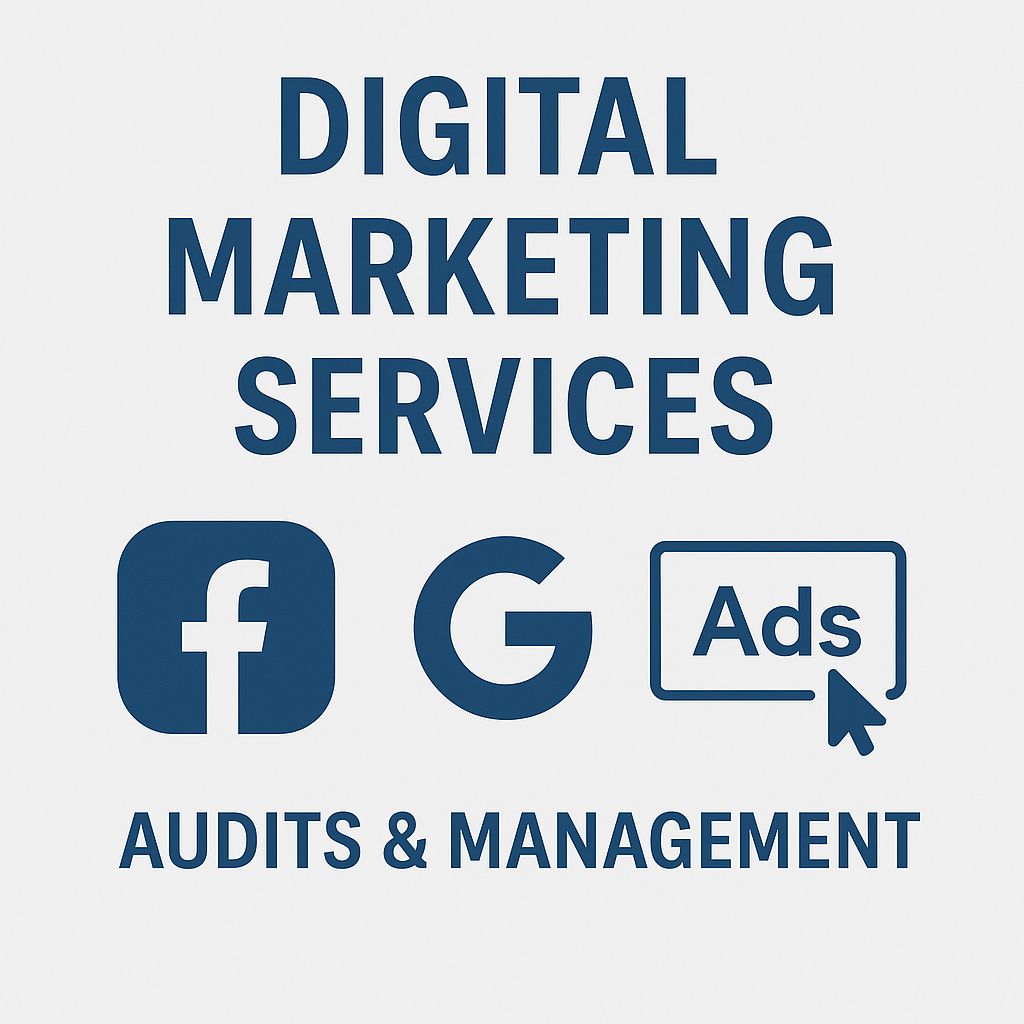 Small business Facebook audit service with PDF report preview.