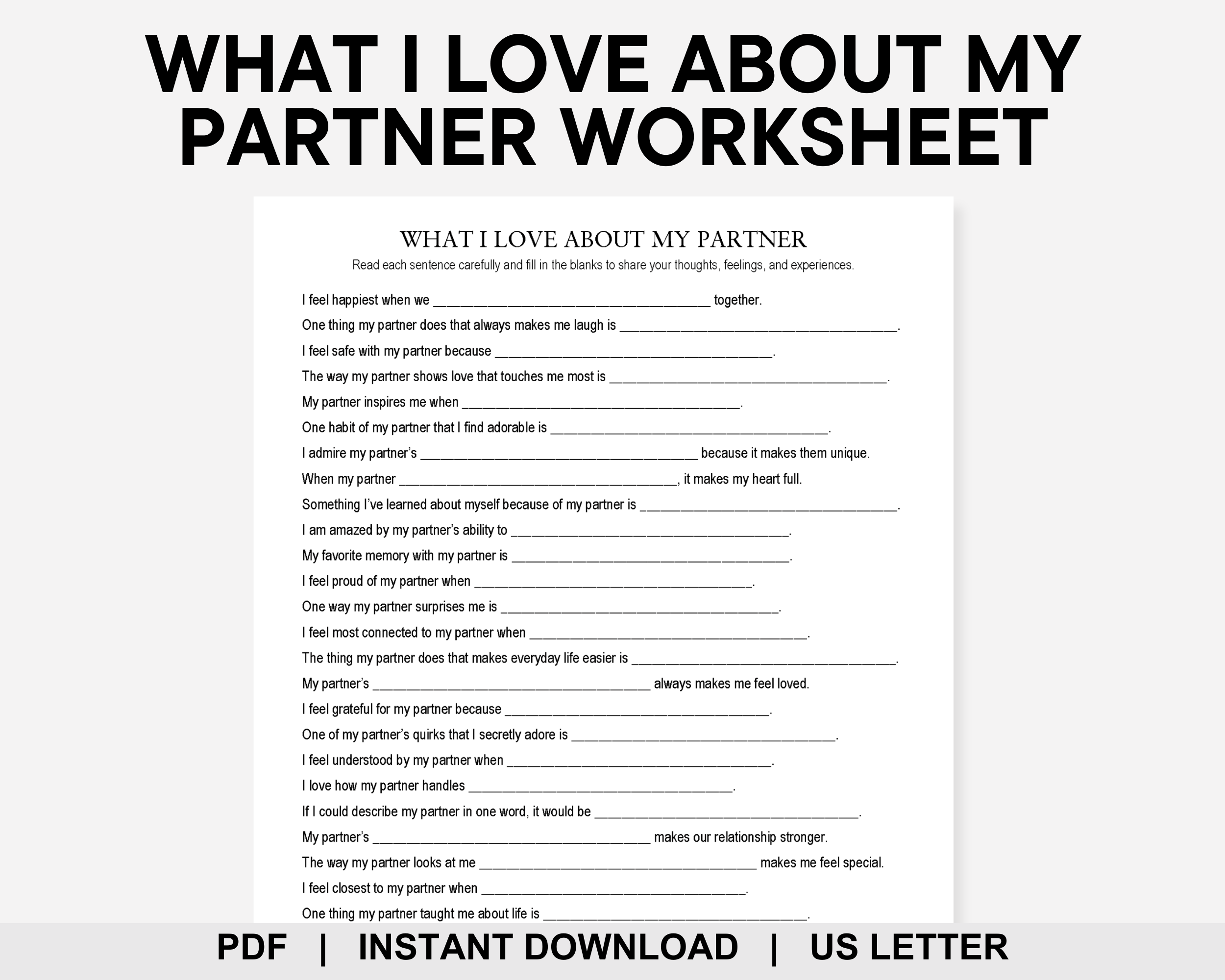 What I Love About My Partner Worksheet Couples Journal Couples Games what-i-love-about-my-partner-worksheet-couples-journal-couples-games