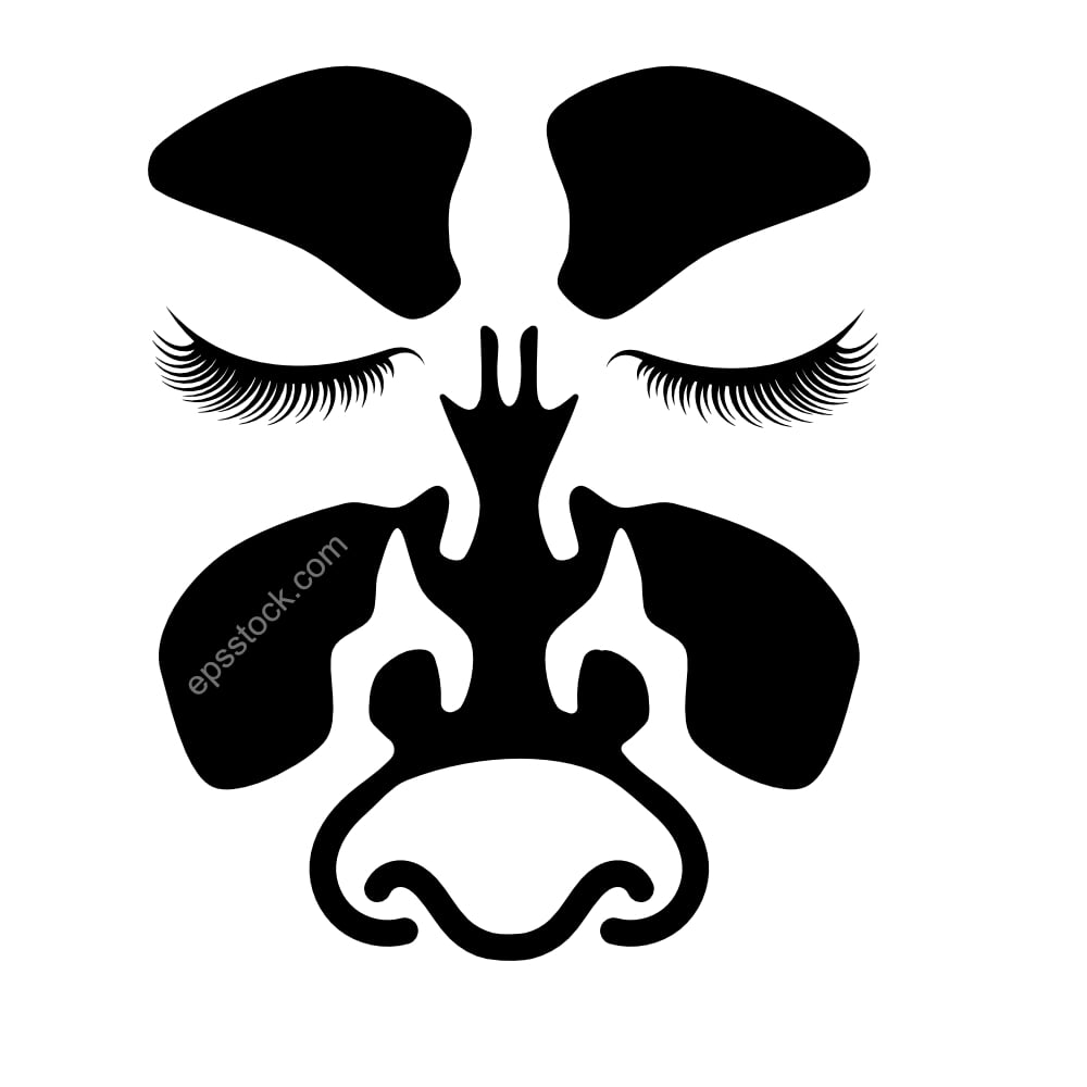 human Nasal turbinates symbol