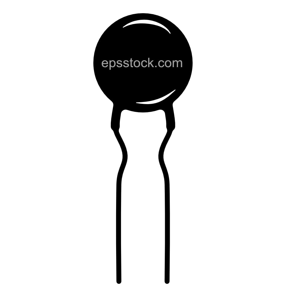 Thermistor symbol