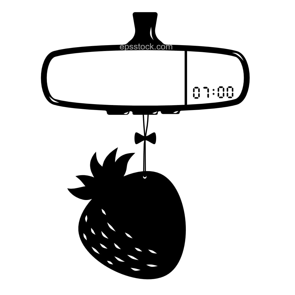 strawberry car air freshener