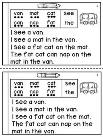 CVC Words Practice Blending and Reading Science of Reading Activities