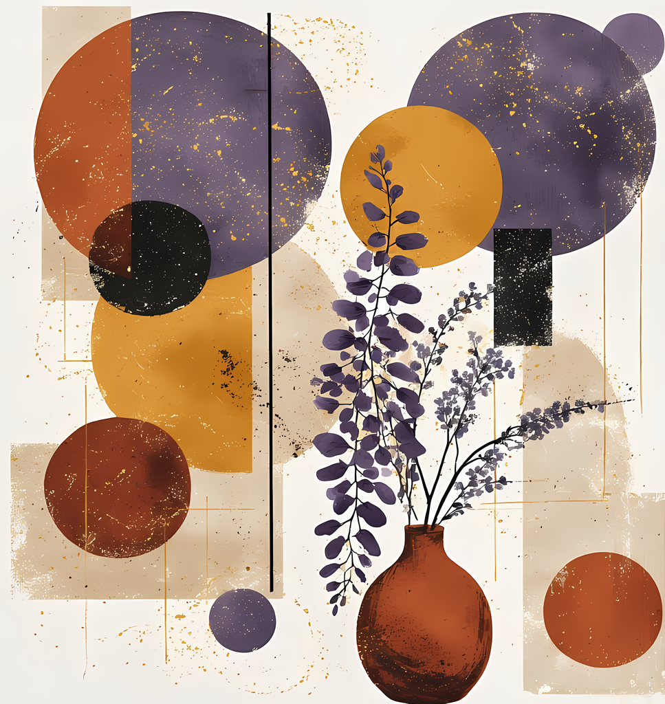 Add warmth and timeless charm to your creative projects with this bohemian rustic floral art bundle. Featuring roses, daisies, and thistles arranged in earthy clay vases and patterned pottery, these designs blend boho-inspired illustration with subtle pai