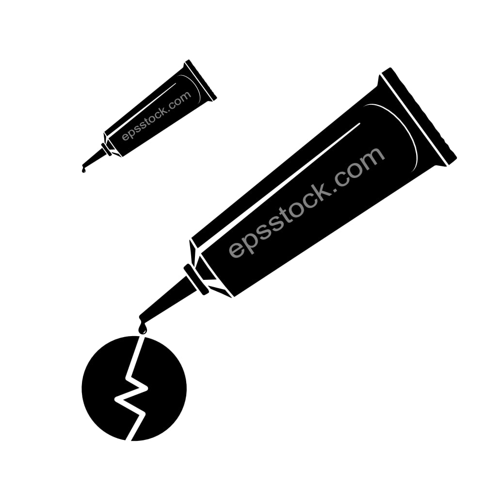 Glue symbol