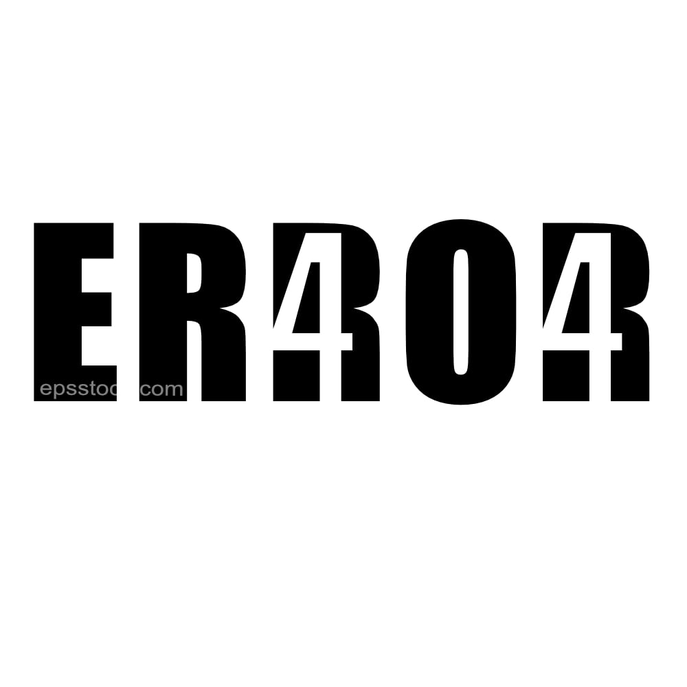 Error 404 symbol
