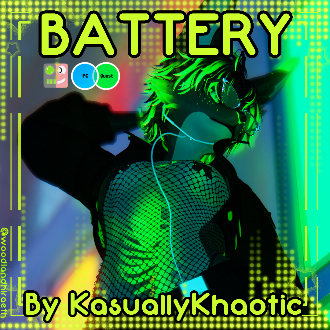 ₍ᐢᐢ₎ Battery // VRCFT/SPS PC&Quest;!