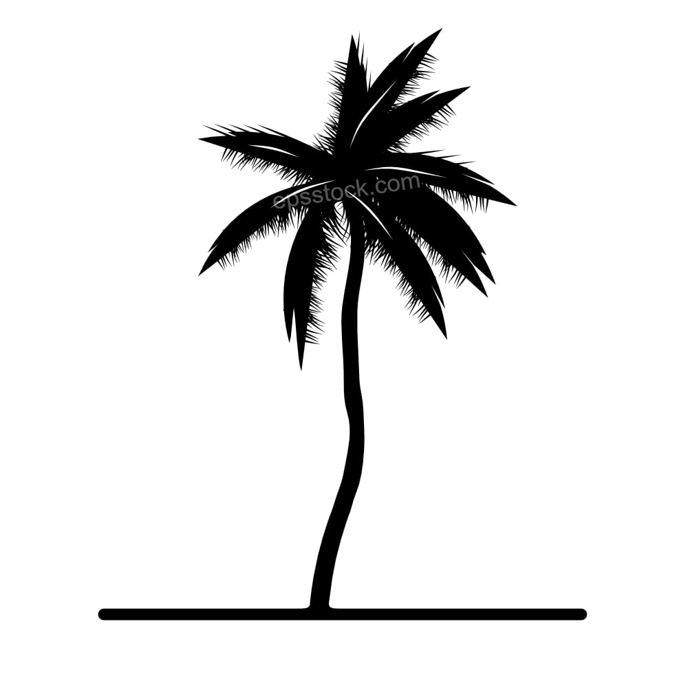 palm tree sign