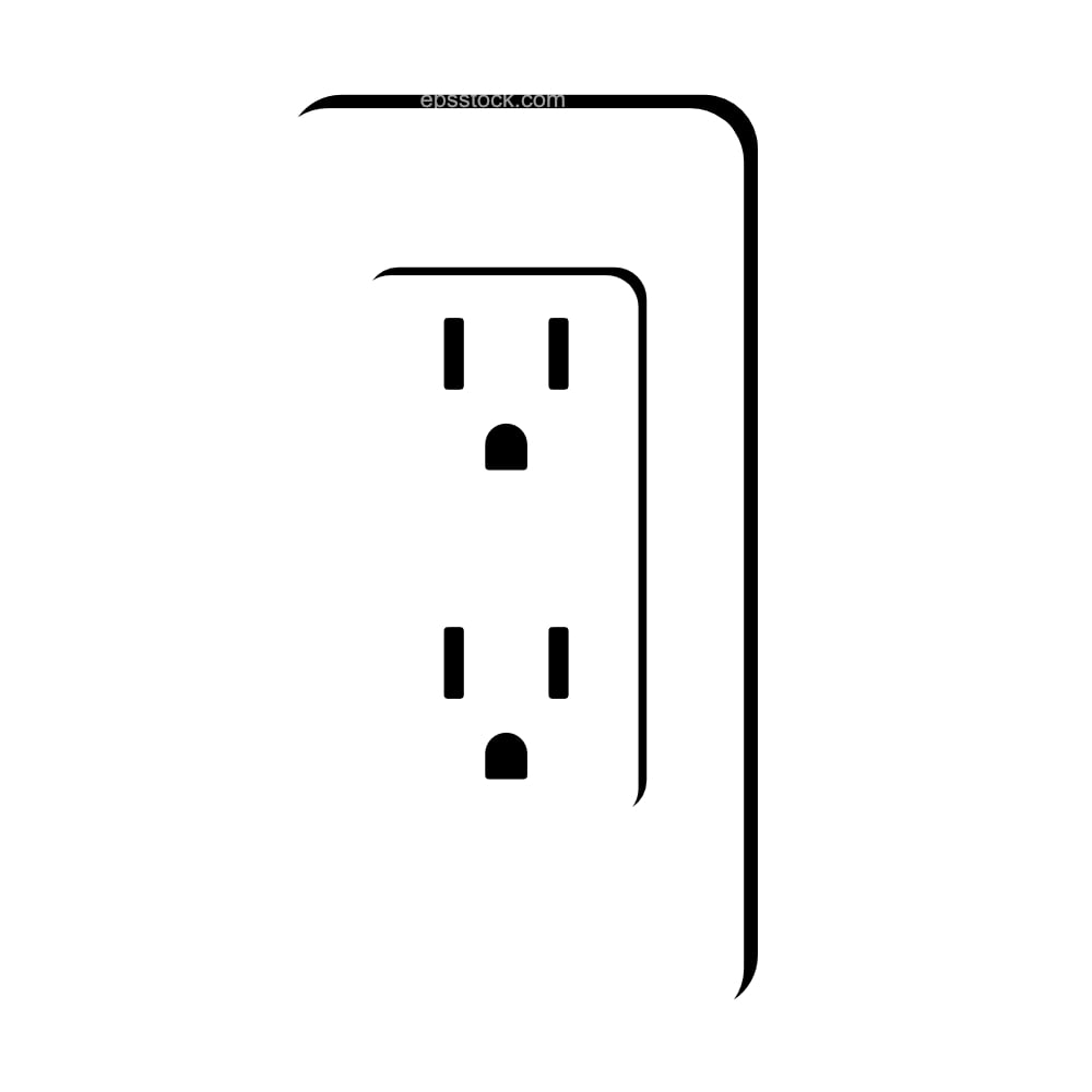 grounded power outlet