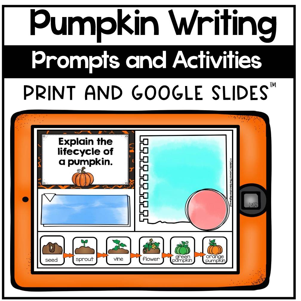 Pumpkin Activities with Writing Prompts