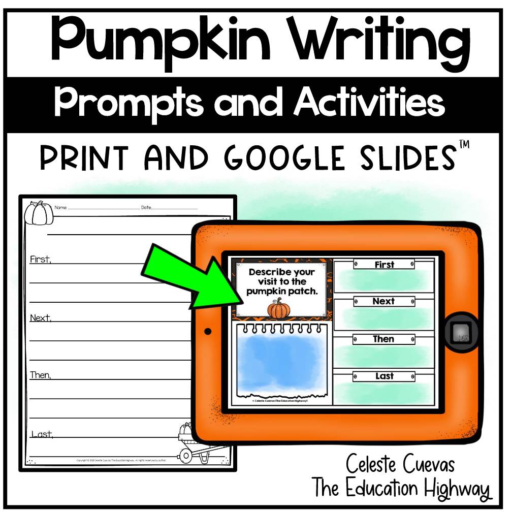 Pumpkin Activities with Writing Prompts