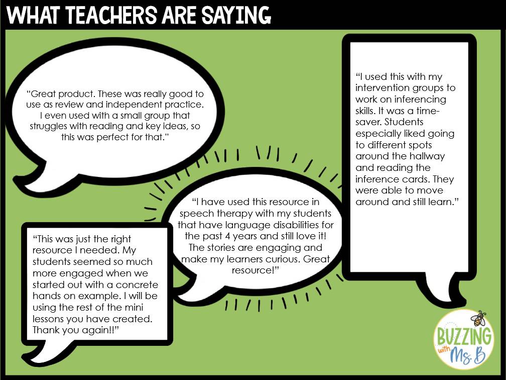 Making Inferences Lessons: Inferencing Passage, Anchor Chart & Graphic Oranizer