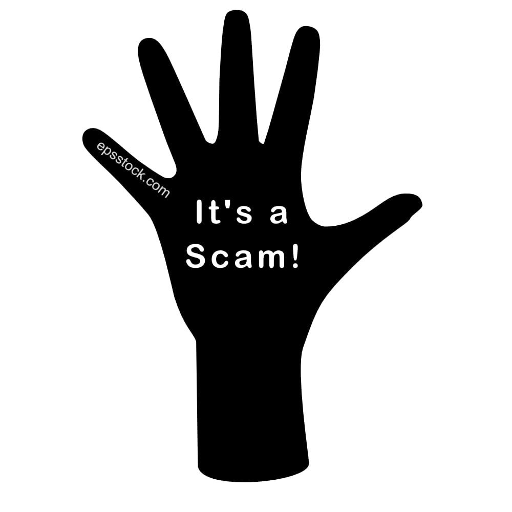 It's a Scam