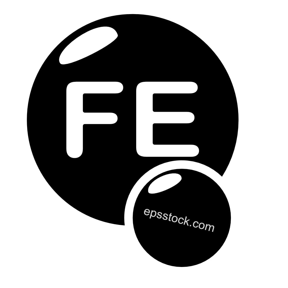 Vitamin Fe symbol