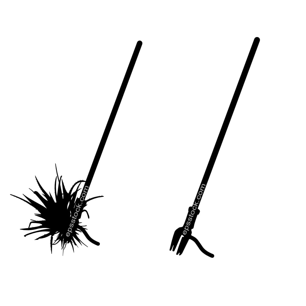 Stand Up Weed Puller Tool With Long Handle