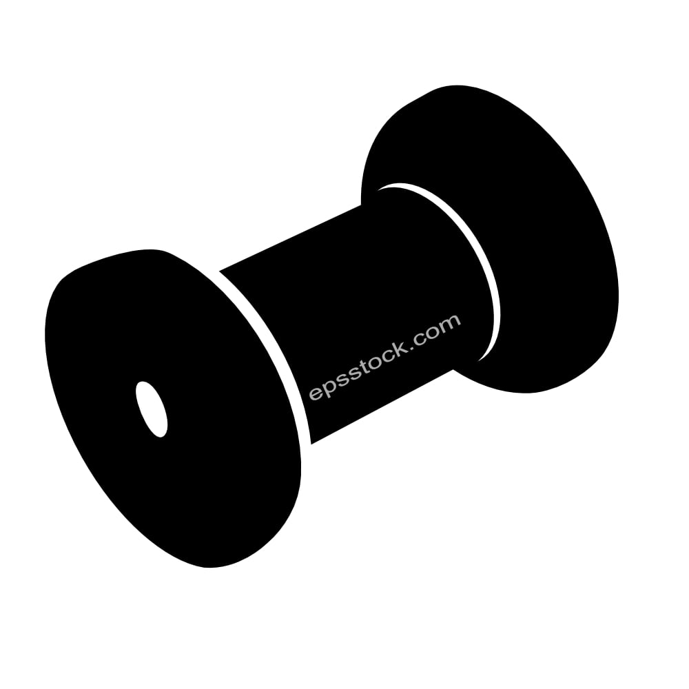 Empty Wooden Spool for Crafts
