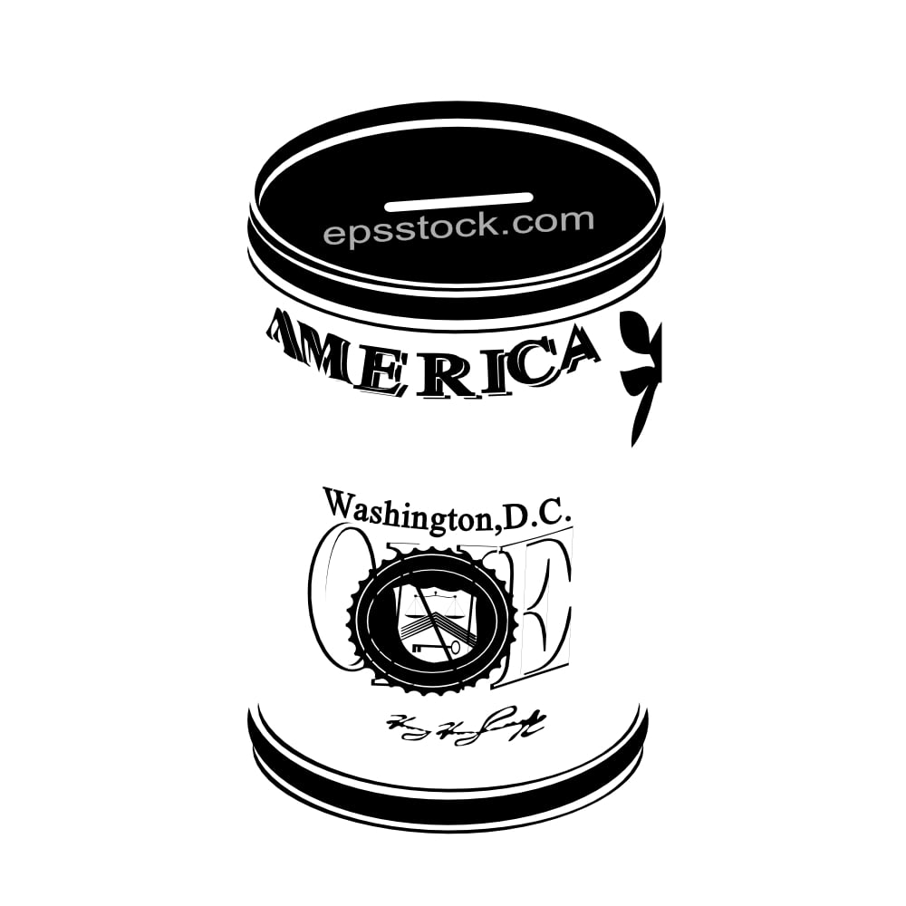 Tin Money Piggy Bank