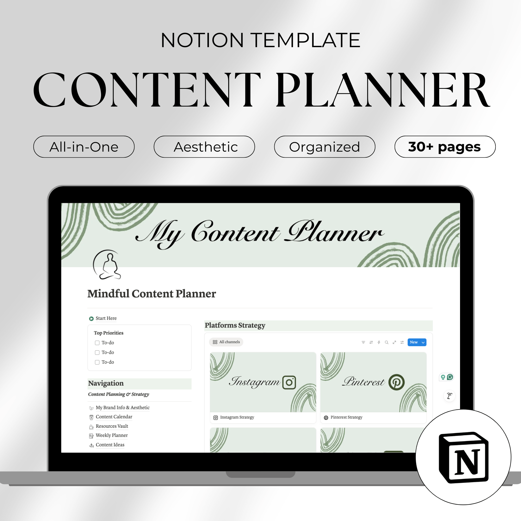 Mindful Content Planner - Payhip