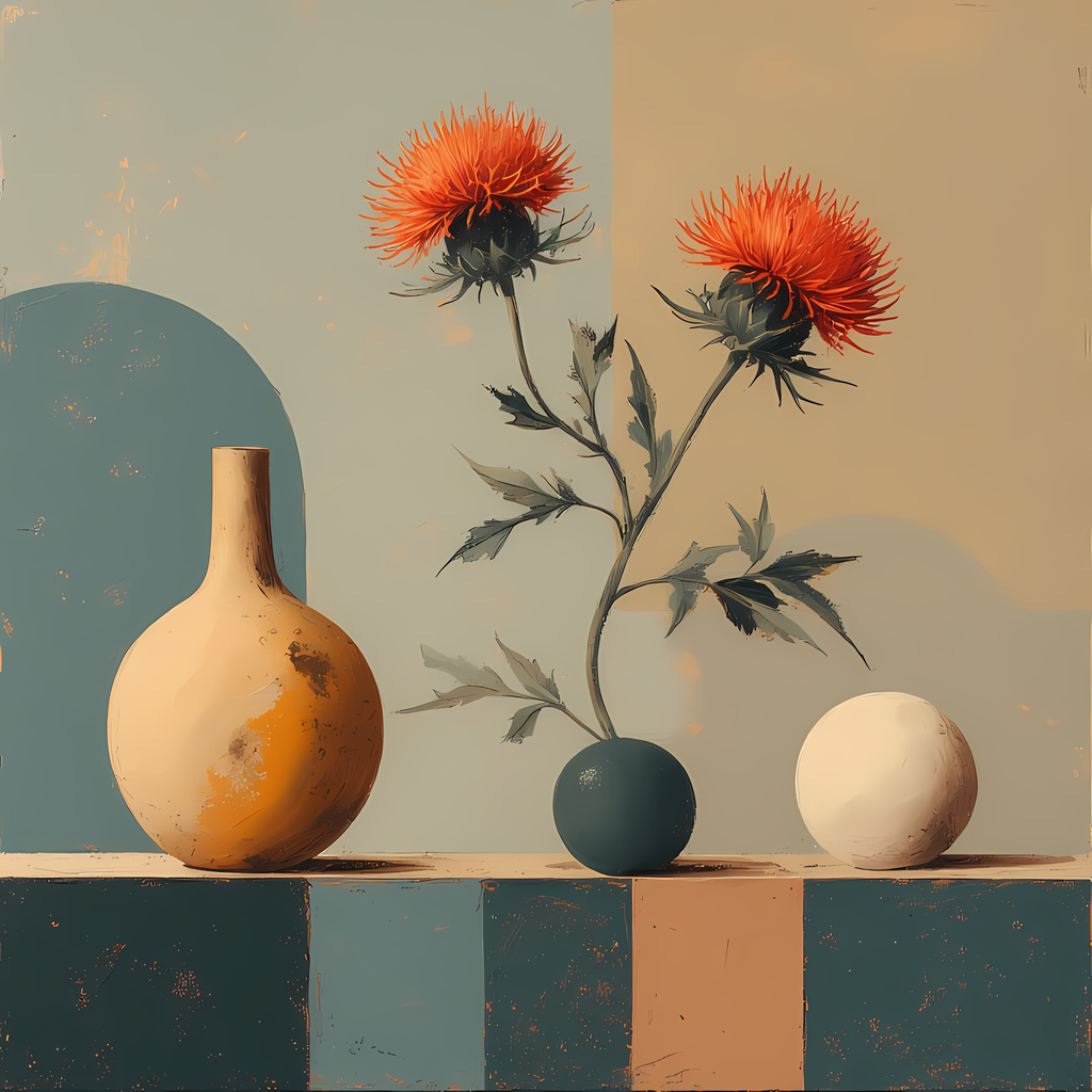 Mid-Century Inspired Botanical Prints | Elegant Floral Digital Art Collection. This Geometric Vintage Floral Art Bundle blends the timeless elegance of still life florals with a modern illustrative twist. Each design features vases of flowers paired with 