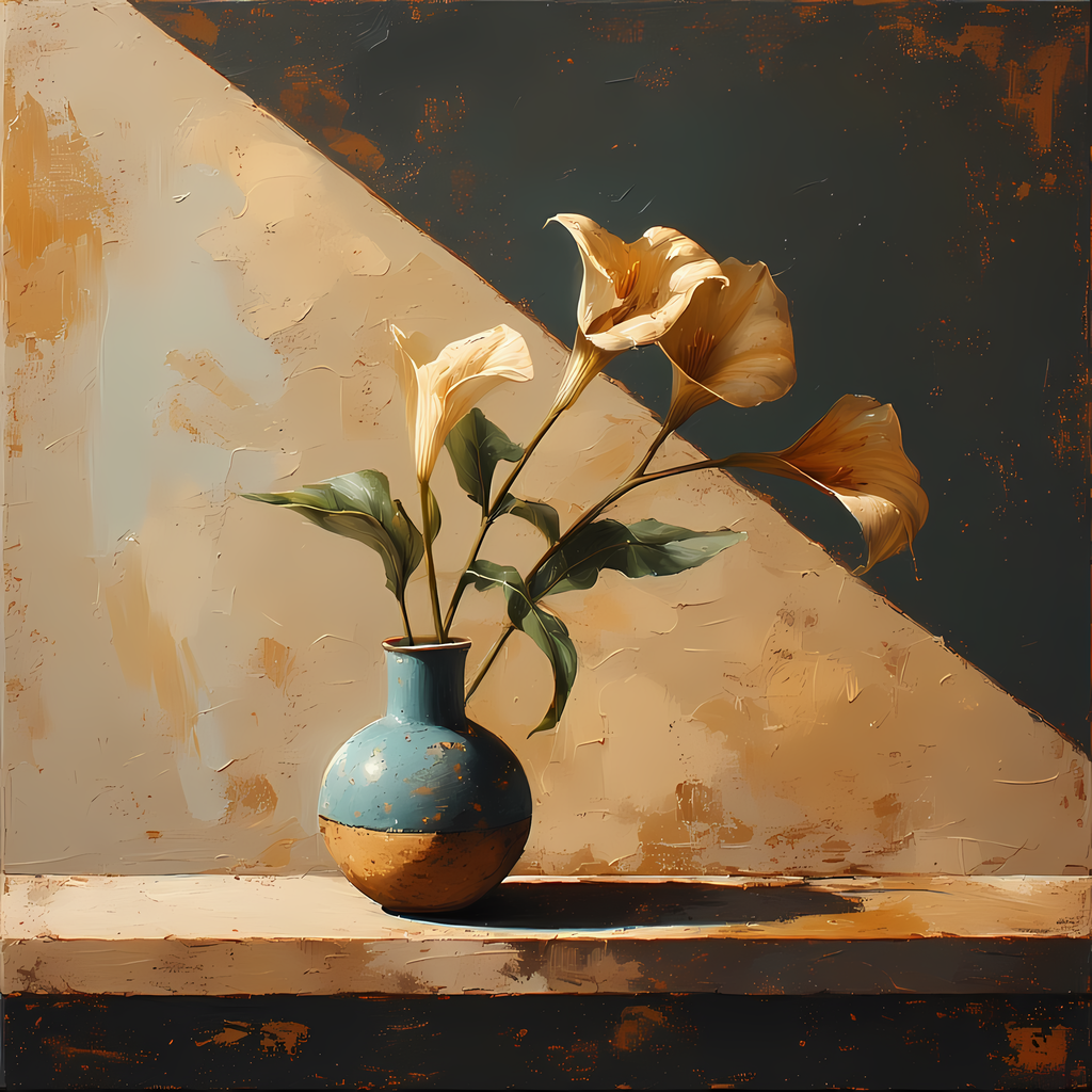 Mid-Century Inspired Botanical Prints | Elegant Floral Digital Art Collection. This Geometric Vintage Floral Art Bundle blends the timeless elegance of still life florals with a modern illustrative twist. Each design features vases of flowers paired with 